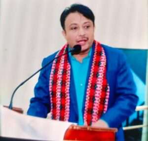 अनिल कुमार ज्ञवाली अध्यक्ष सिद्धार्थ संज्जाल एसोसिएशन रूपंदेही नेपाल